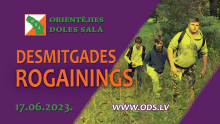 Orientējies Doles salā 17.06.2023.